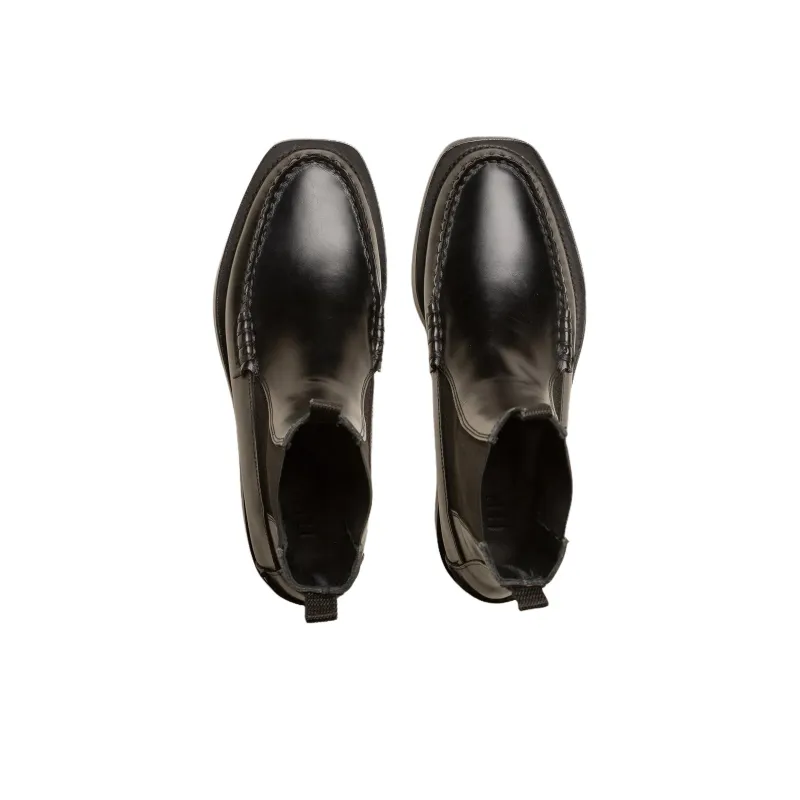 Hereu Alda Short Chelsea Boots Men's Black-3