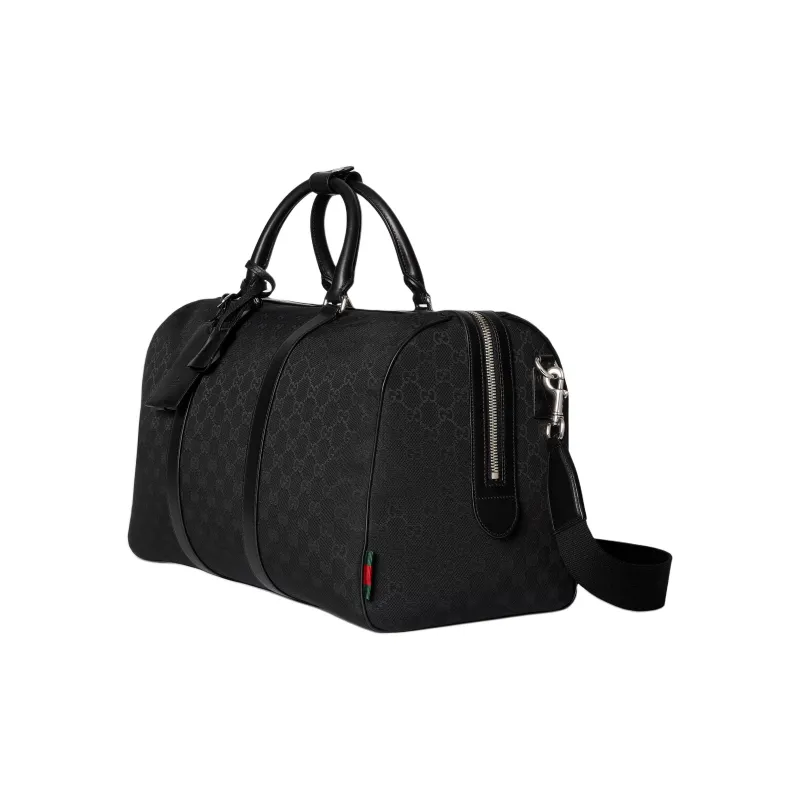 GUCCI GG Canvas Travel Bag Men's Black-1