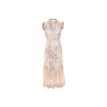 Zimmermann Dawning Flutter Midi Dress