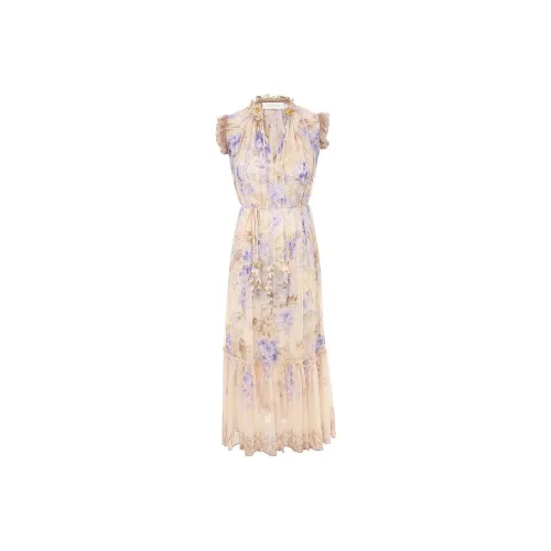Zimmermann Dawning Flutter Midi Dress