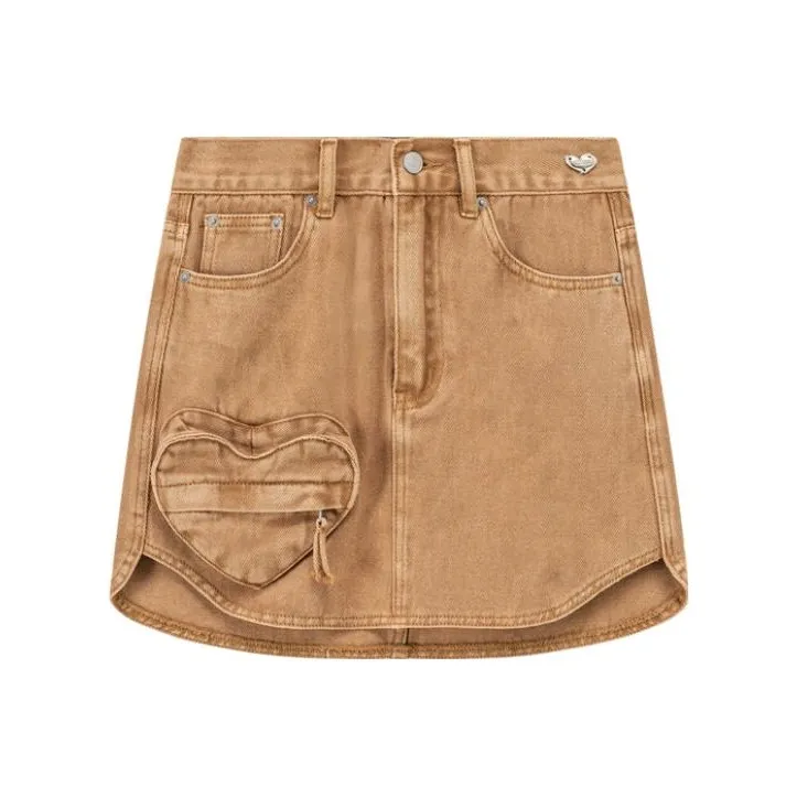 CHUU Denim Short Skirts Women's-1