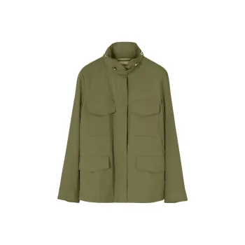 Loro Piana SS25 Jackets & Coats Women's Olive Green
