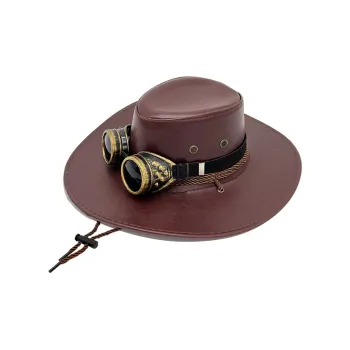 ASTAR HADES Faux Leather Hats & Caps Men's