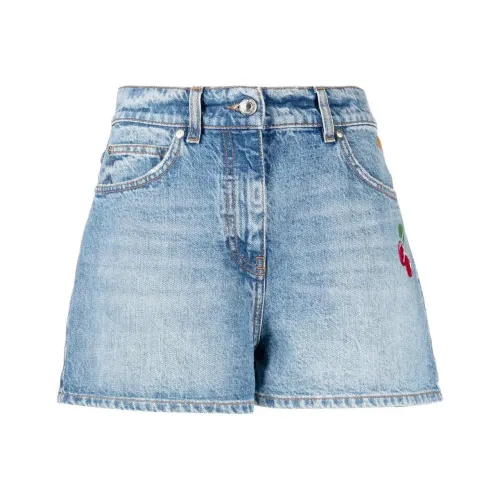 MSGM Denim Shorts Women's Blue