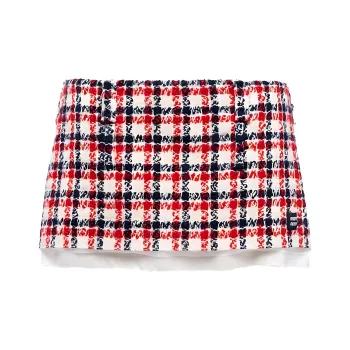 MIU MIU Casual Short Skirts Women's Red