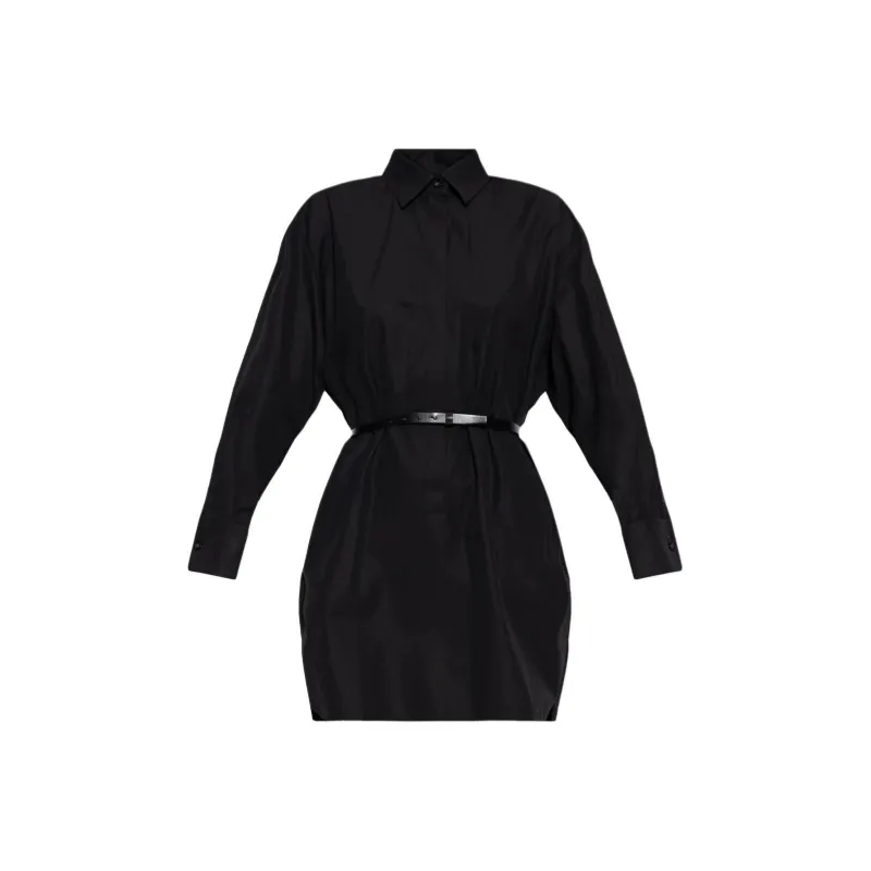 MaxMara Long Sleeved Dress Women's Black-0