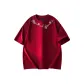 Burgundy (Upgraded 260g Heavyweight 100% cotton Twin Yarn)