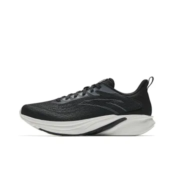Anta Cloud Trail Breathable And Lightweight Low Top Casual Running Shoes Men's Basic Black