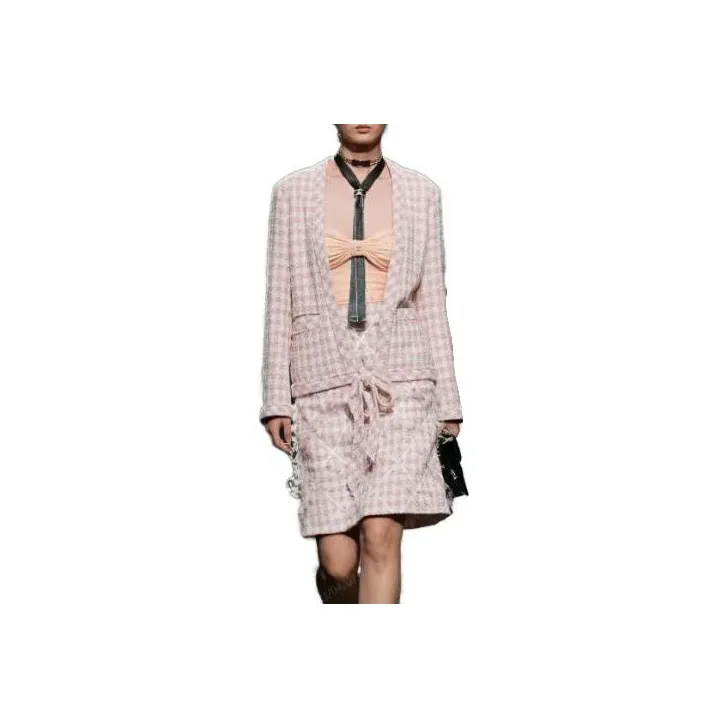 CHANEL Casual Short Skirts Women's Pink-0