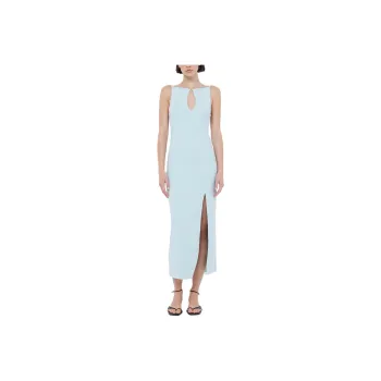 BEC+BRIDGE MARIELLE SPLIT DRESS Slip Dresses Women's Mist/Misty Green