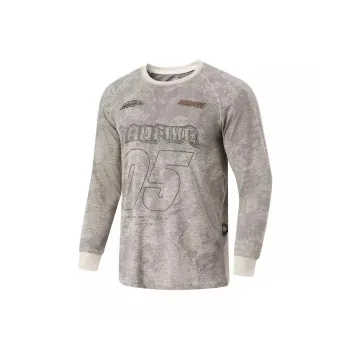 LiNing T Shirt Men's Rock White Gray Jacquard