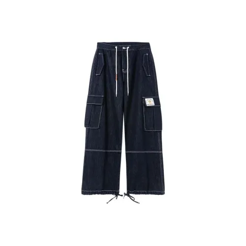 B.Duck Jeans Women's Denim Blue