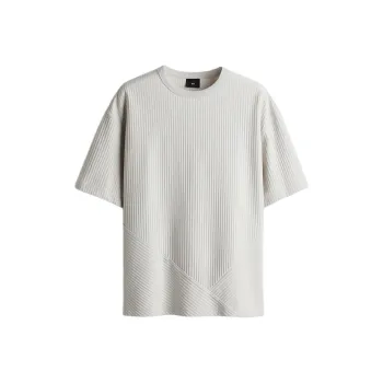 H&M T Shirts Men Gray