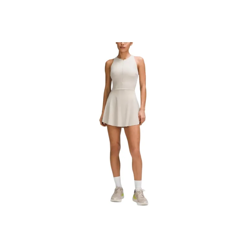 Lululemon Nulux™Fast And Free Collection Sleeveless Dress Women's Tan-0