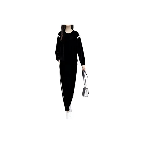 Mapping Casual Suit Women's Black