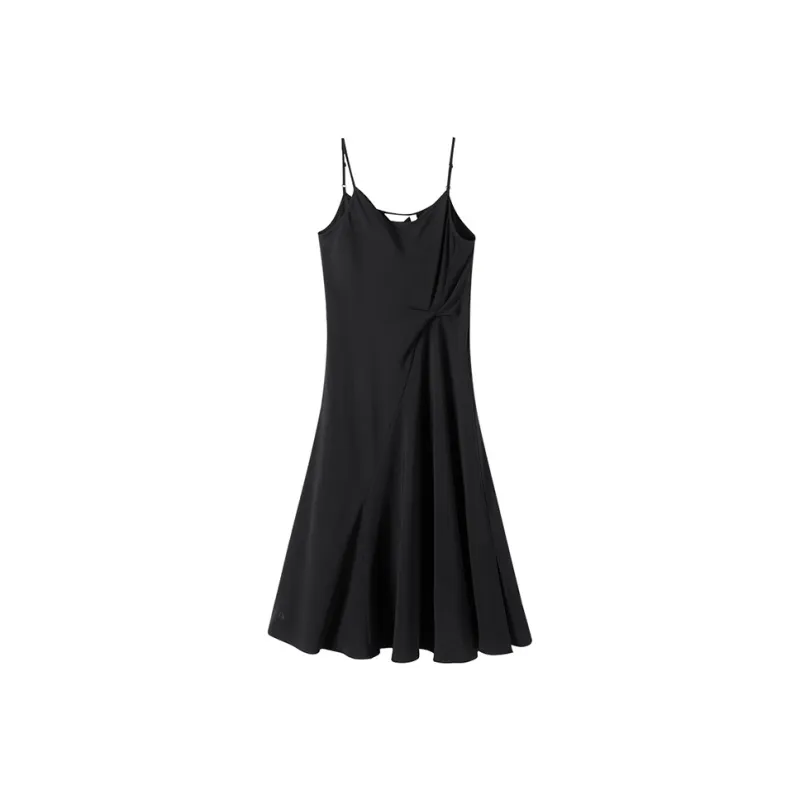 NAVIGARE Slip Dress Women's Night Black-0