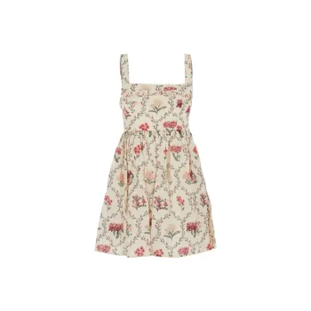 AGUA BY AGUA BENDITA Barbara Orquidea Mini Dress