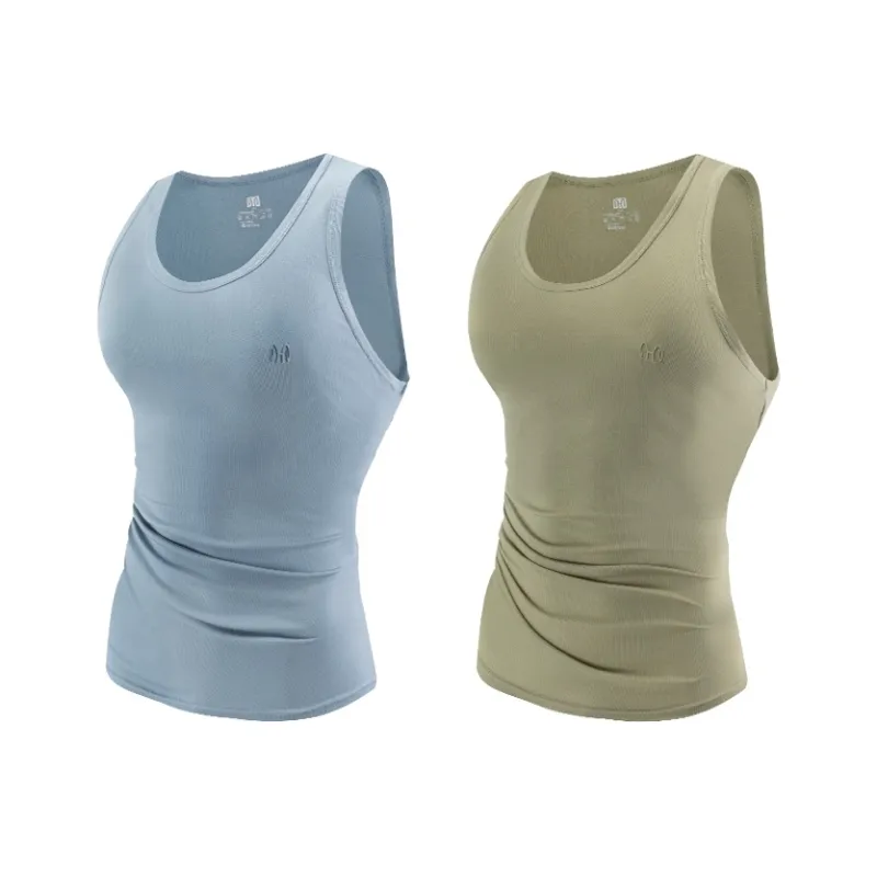 H YXIANG Men Tank Tops-6