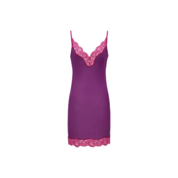 SAINT LAURENT Slip Dress Women's Purple