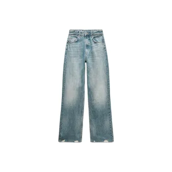 ZARA Trf Jeans Women's Blue