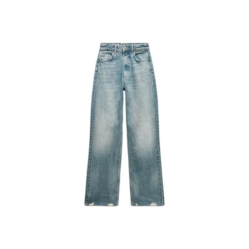 ZARA Trf Jeans Women's Blue-0