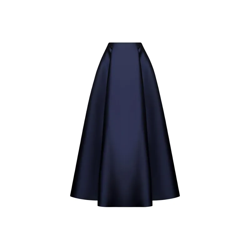 ALBERTA FERRETTI Satin Maxi Dress-0