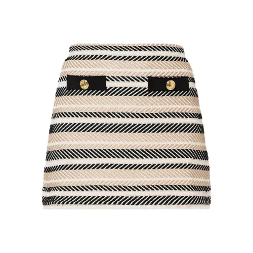 Elisabetta Franchi Casual Short Skirts Women's Khaki