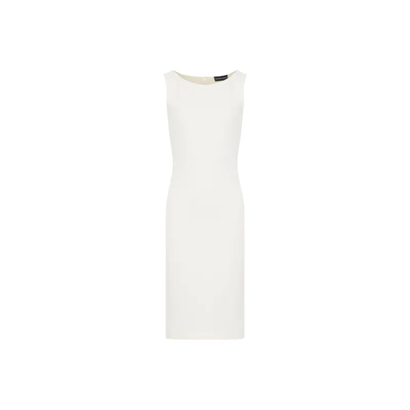 EMPORIO ARMANI Ottoman Jersey Sheath Dress-0