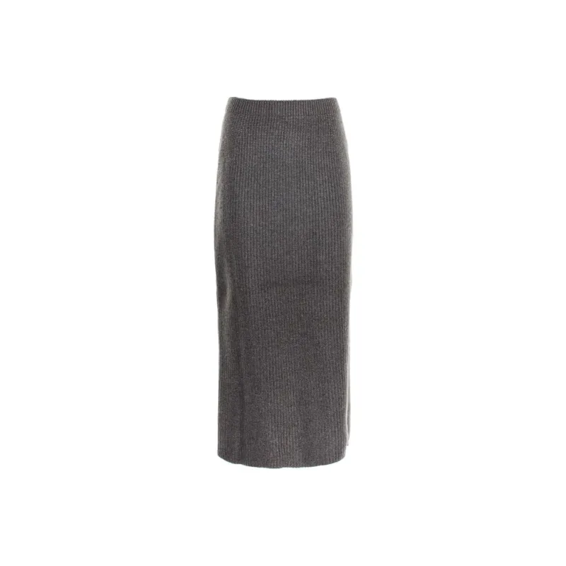 Loro Piana Davenport Midi Skirt-0