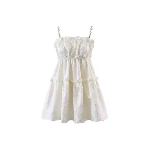 KEAB Slip Dresses Women's White