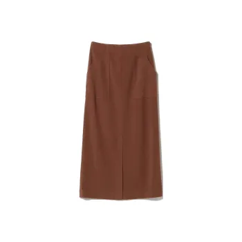 Beams Casual Long Skirts Women's Brown