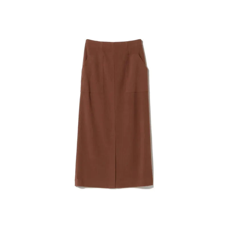 Beams Casual Long Skirts Women's Brown-0