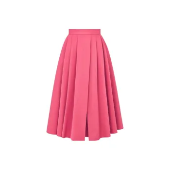 DIOR Casual Long Skirts Women's Pink