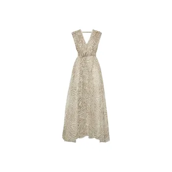 Brunello Cucinelli Printed Silk Dress