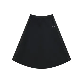 FILA Casual Long Skirt Women's Pitch Black