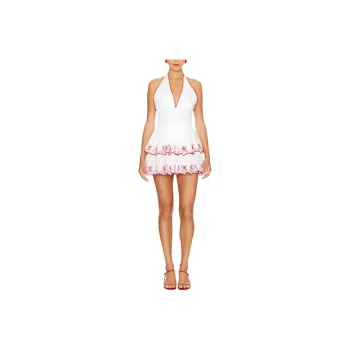 LOVESHACKFANCY Sleeveless Dress Women's White