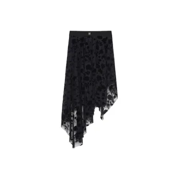 Givenchy Ribbed-knit Asymmetric Dress