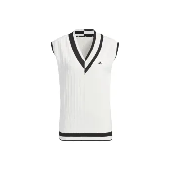 Adidas Loose Fit Knit Vest Tank Tops Women's White