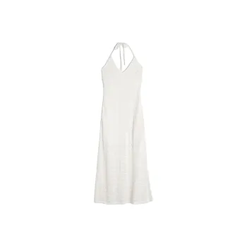 Hollister Sleeveless Dress Women's Cloud White