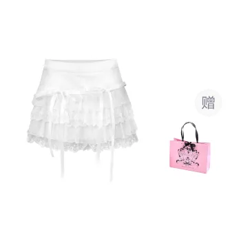 Spicy Gals Casual Short Skirts Women's White