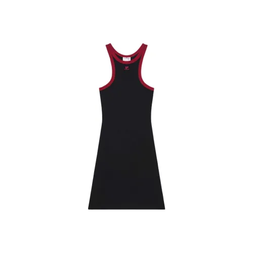 COURREGES Racerback Sleeveless Mini Dress