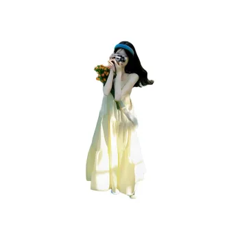 KKX Sleeveless Dress Women's Yellow