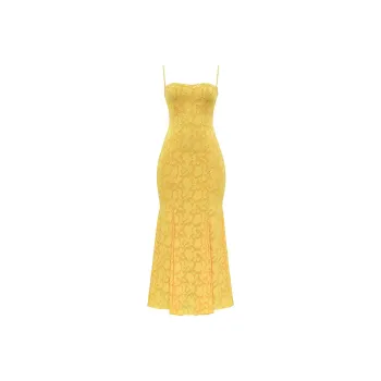 HOUSE OF CB Joan Slip Dresses Women's Apricot/Apricot