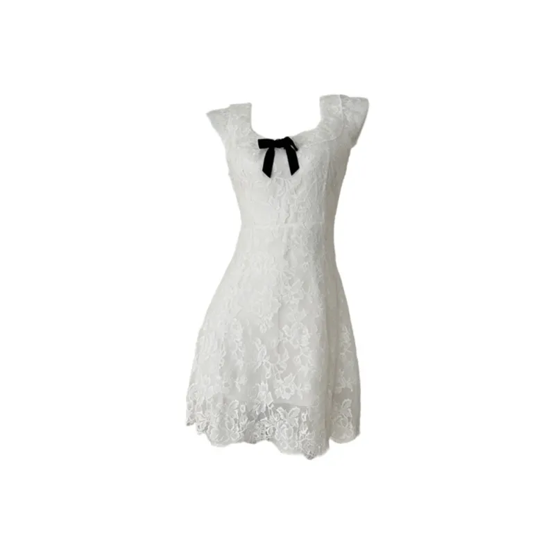 BEAUTIFUL CONFESSION Sleeveless Dress Women's White-0