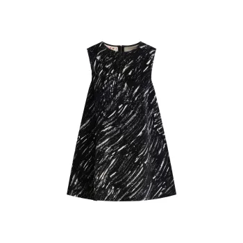 MARNI Round Neck Sleeveless Mini Dress