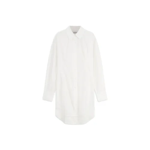 CALVIN KLEIN Long Sleeved Dress Women's YAF Ivory
