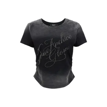ONLY T Shirts Women's H1Z Black