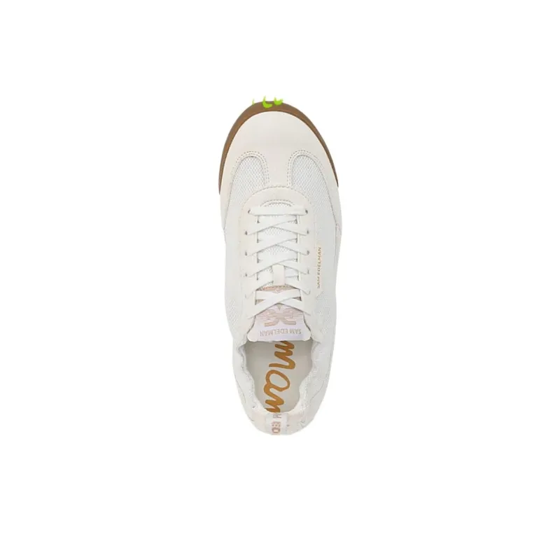 SAM EDELMAN IRENE Abrasion Resistant Low Top Casual Shoes Women's Ecru-5
