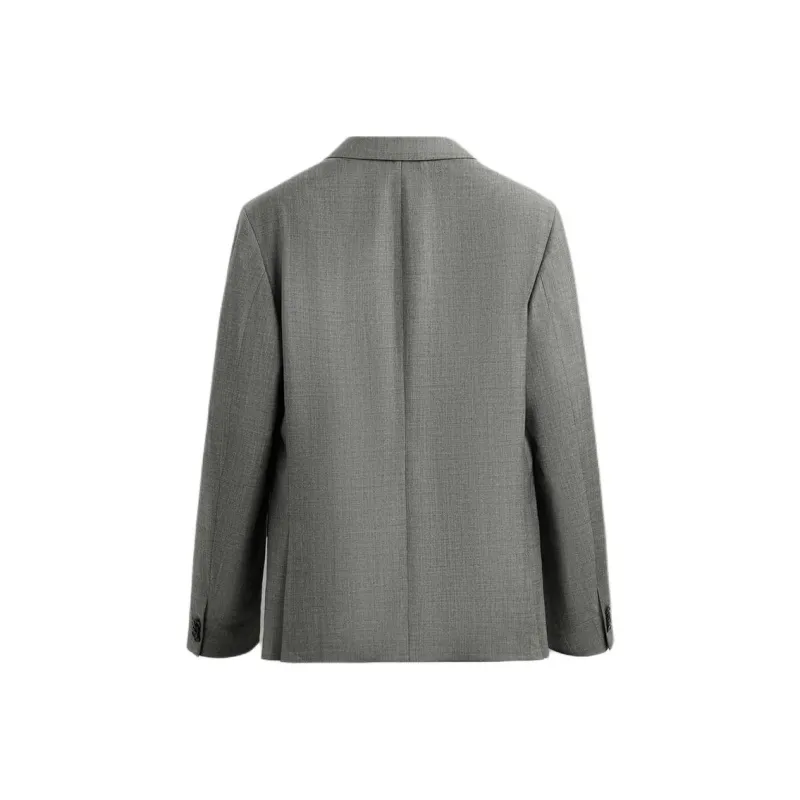 ZARA Business Suit Men's Gray/Brown Yellow-1