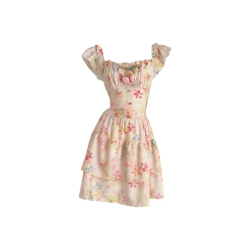 Icicofficial Slip Dress Women's Tulip Dress